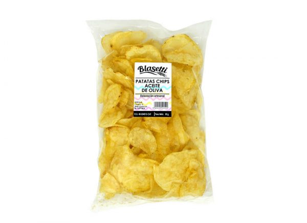Patatas chips aceite de oliva 50g